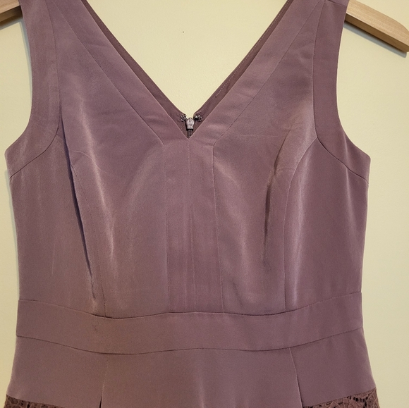 The Limited Mauve Lace Sleeveless Dress sz0 - Picture 7 of 7